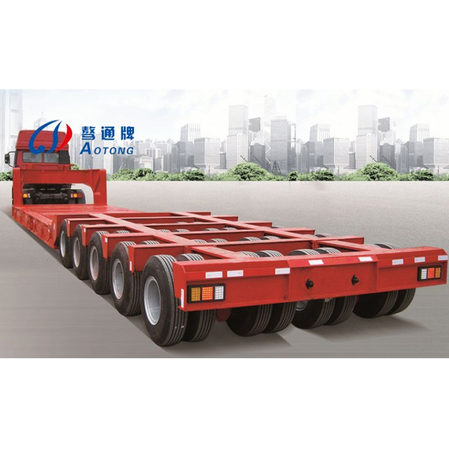 Multi-axle flatbed